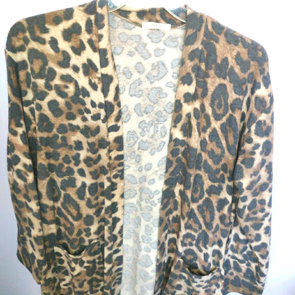 Cheetah Print Cartigan